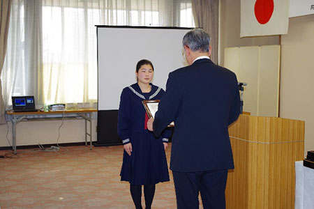 最優秀賞表彰式