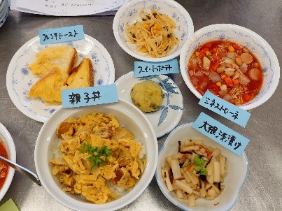 パッククッキングで作った料理